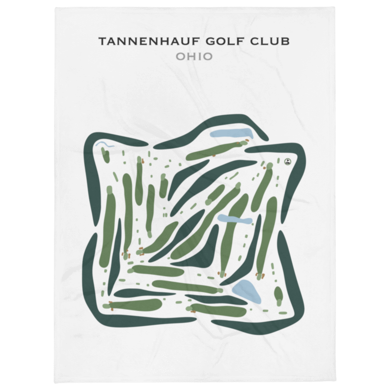 Tannenhauf Golf Club, Ohio - Printed Golf Courses