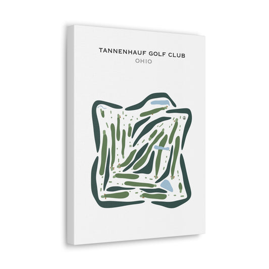 Tannenhauf Golf Club, Ohio - Printed Golf Courses
