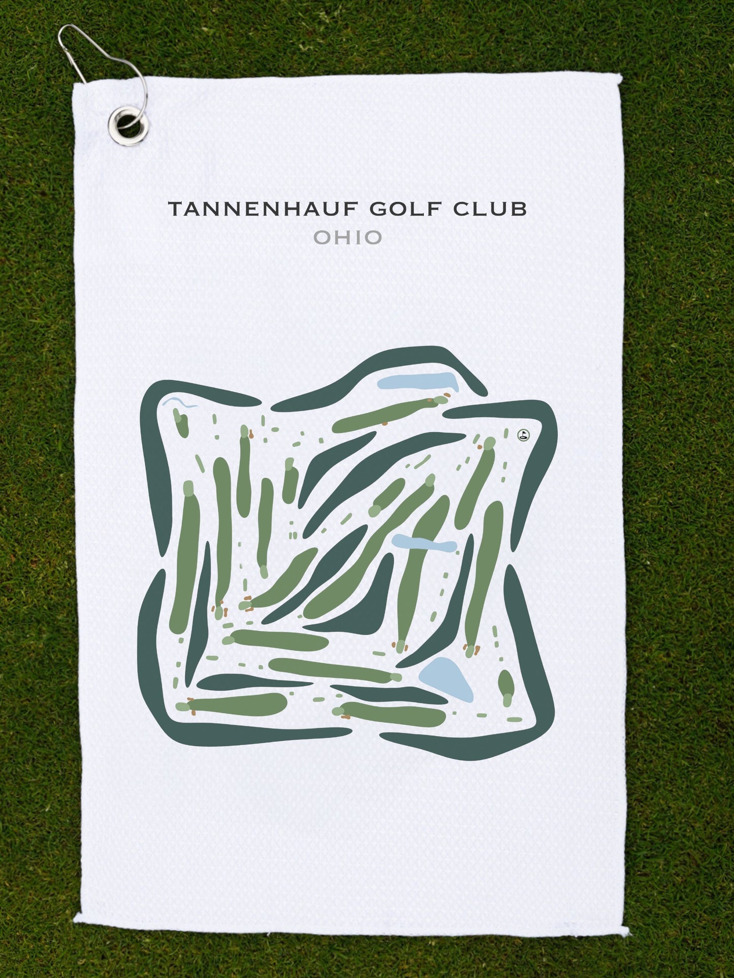 Tannenhauf Golf Club, Ohio - Printed Golf Courses