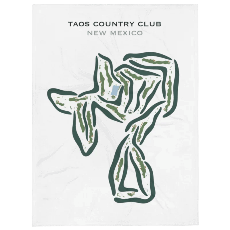 Taos Country Club, New Mexico - Printed Golf Courses