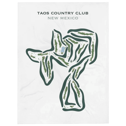 Taos Country Club, New Mexico - Printed Golf Courses