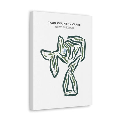 Taos Country Club, New Mexico - Printed Golf Courses