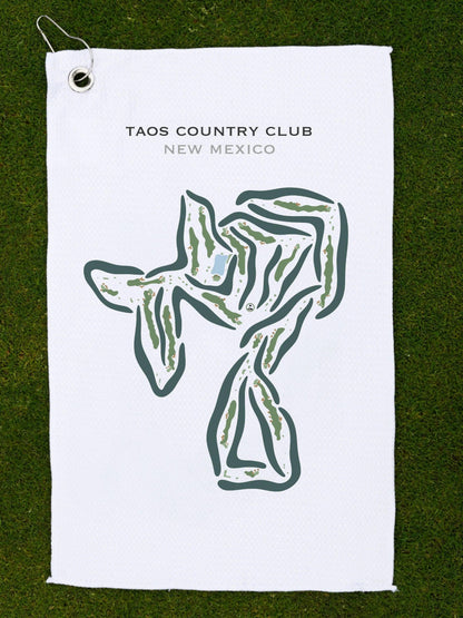 Taos Country Club, New Mexico - Printed Golf Courses