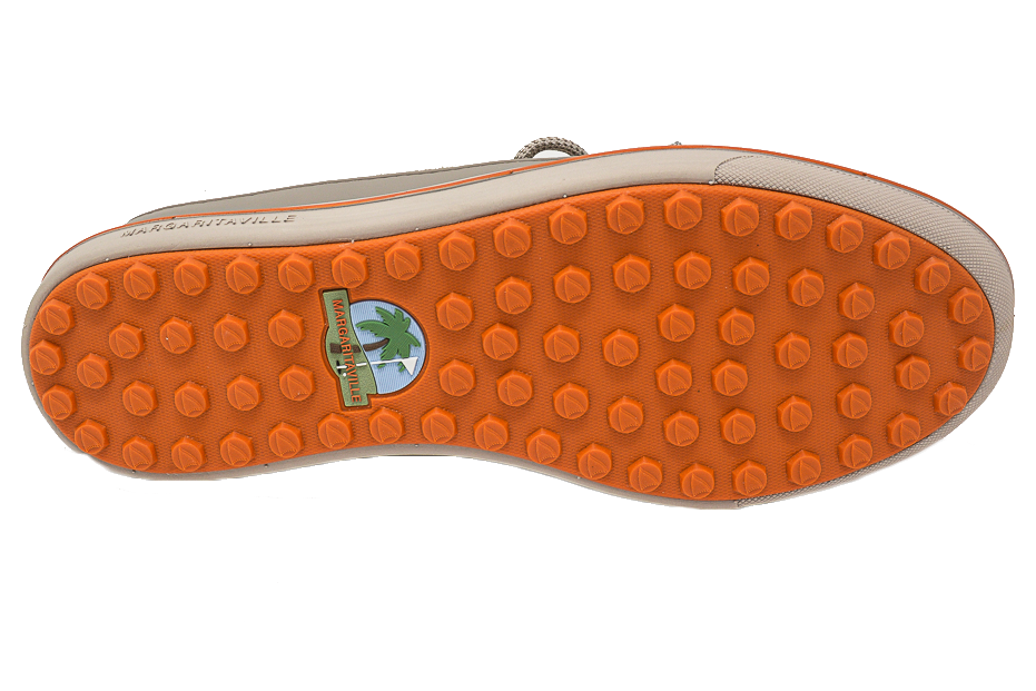 Margaritaville Men's Tap In Beige/Orange Golf Shoe