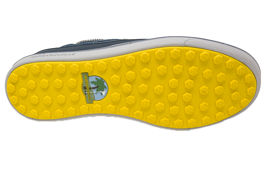 Margaritaville Men's Tap In Navy/Yellow Golf Shoe