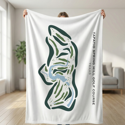 Tapatio Spring Hill Golf Course, Texas - Printed Golf Courses
