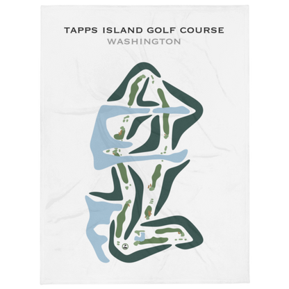 Tapps Island Golf Course, Washington - Printed Golf Courses