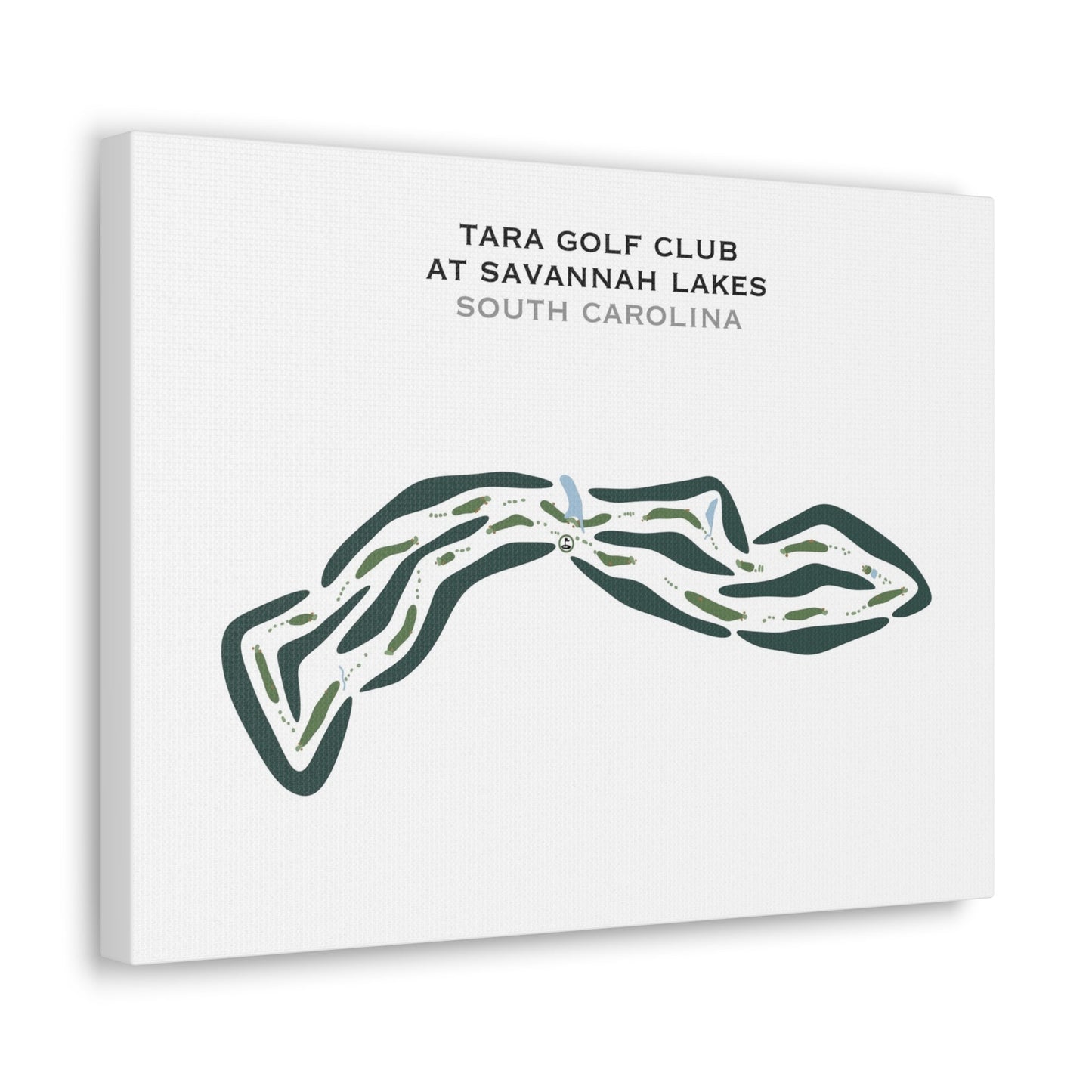 Tara Golf Club at Savannah Lakes, South Carolina - Printed Golf Courses