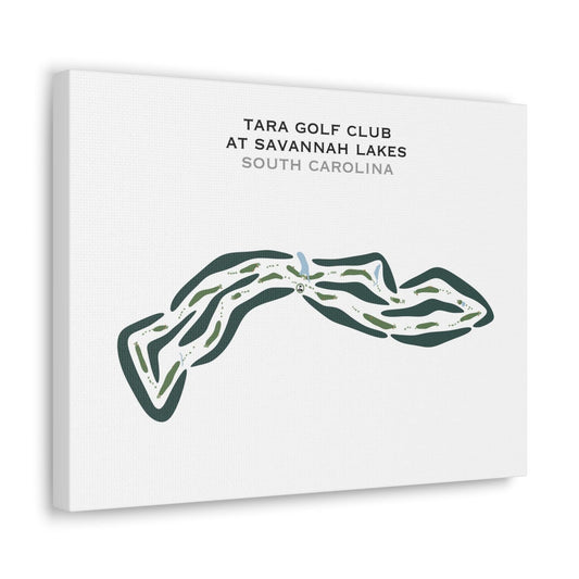 Tara Golf Club at Savannah Lakes, South Carolina - Printed Golf Courses