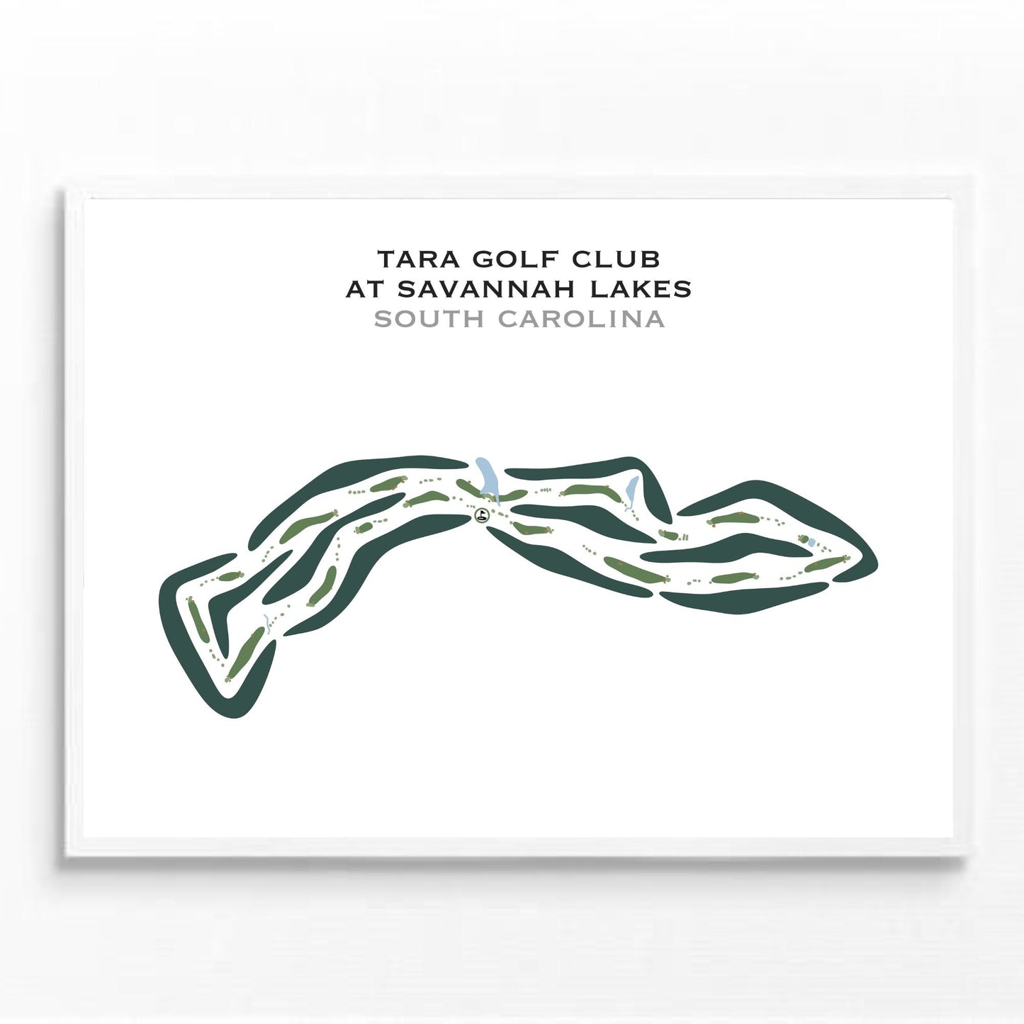Tara Golf Club at Savannah Lakes, South Carolina - Printed Golf Courses