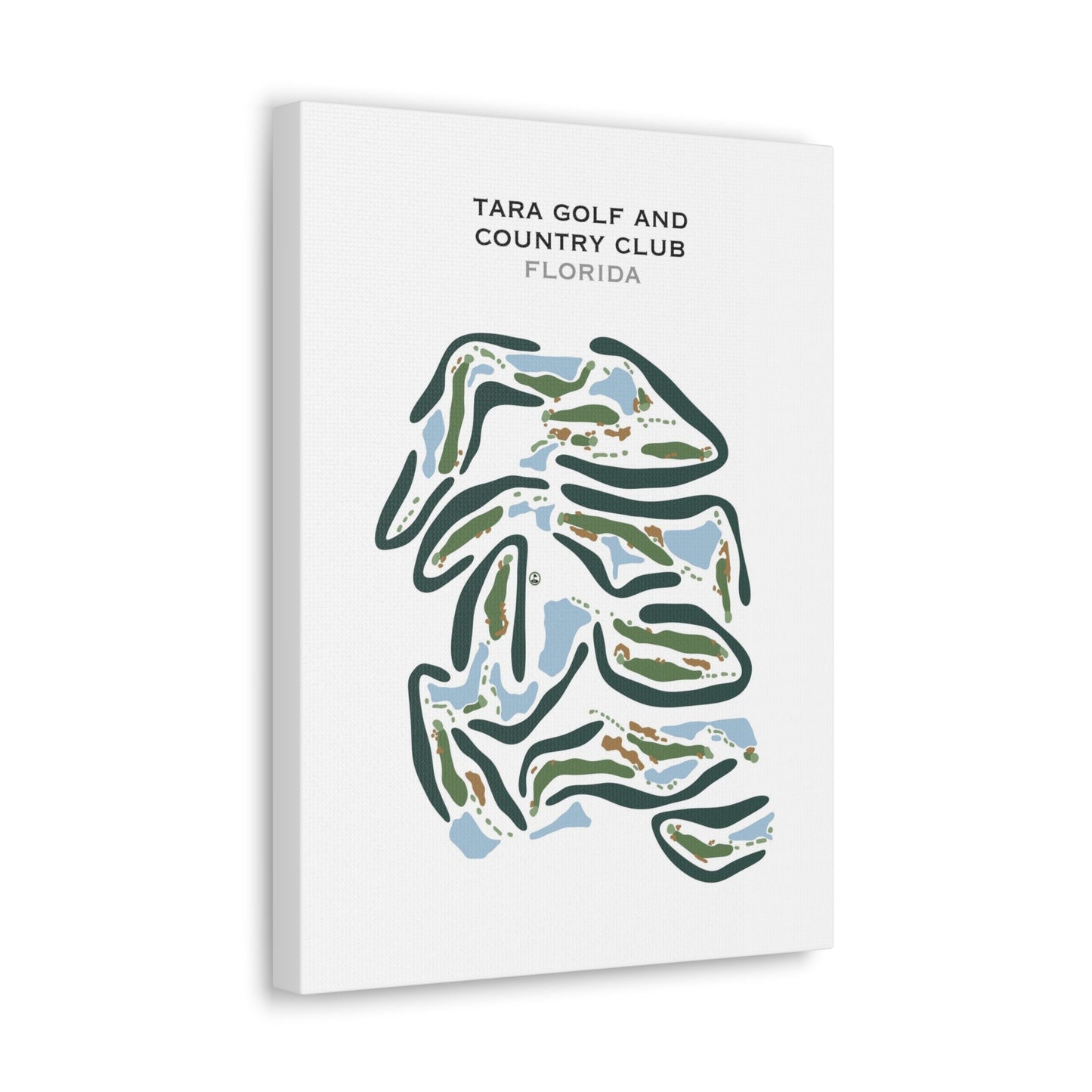 Tara Golf & Country Club, Florida - Printed Golf Courses