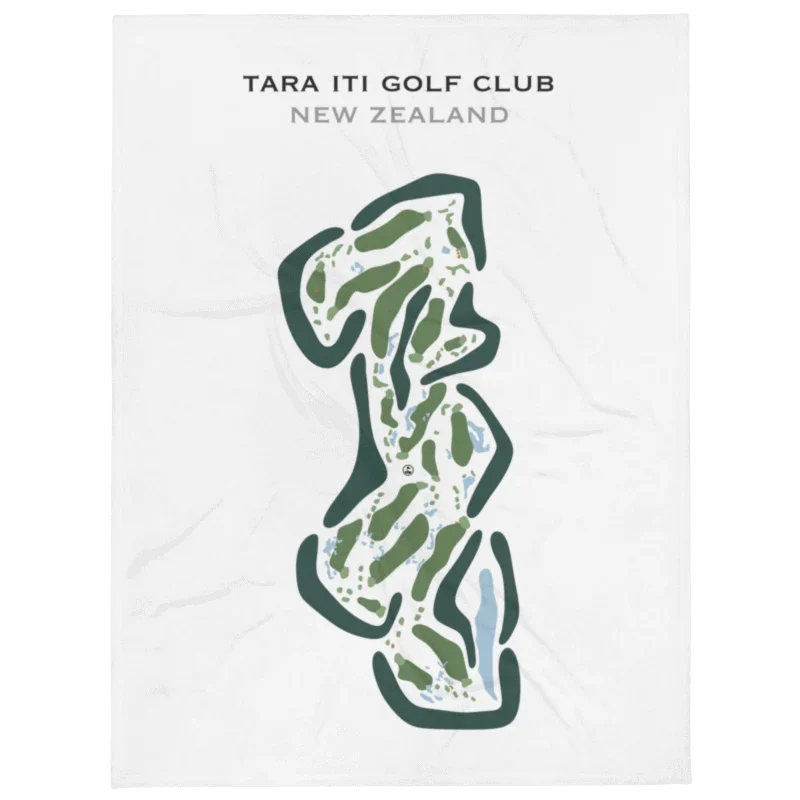Tara Iti Golf Club, New Zealand - Printed Golf Courses