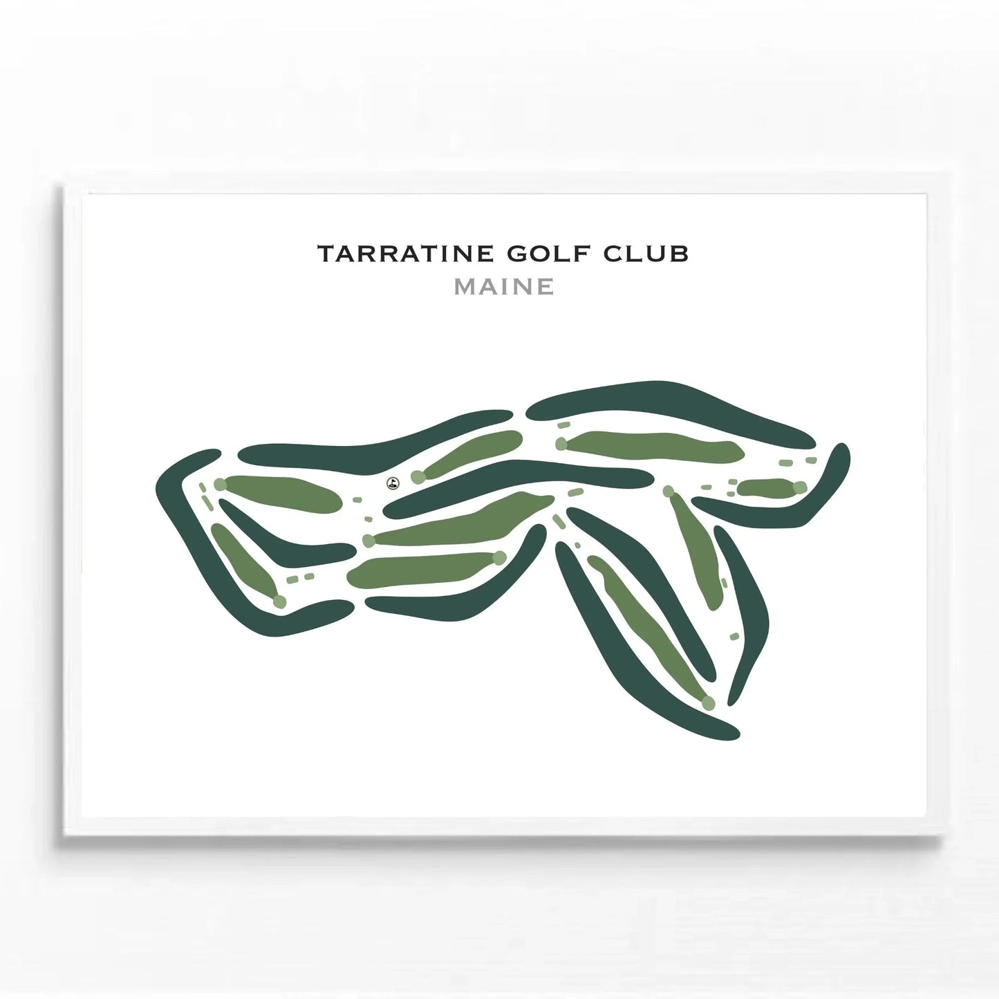 Tarratine Golf Club, Maine - Printed Golf Courses