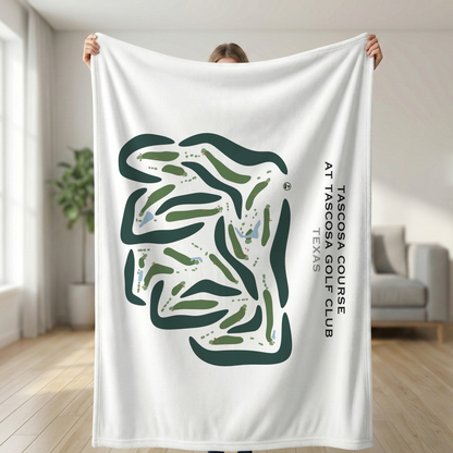 Tascosa Course at Tascosa Golf Club, Texas - Printed Golf Courses