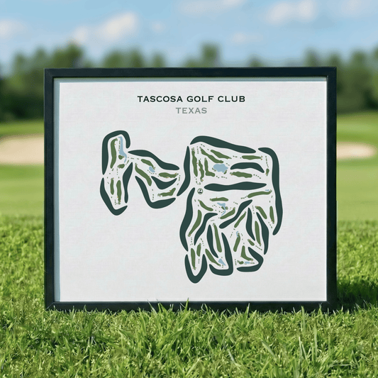 Tascosa Golf Club, Texas - Printed Golf Courses