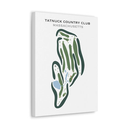 Tatnuck Country Club, Massachusetts - Printed Golf Courses
