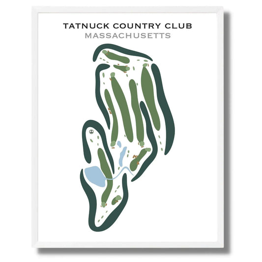 Tatnuck Country Club, Massachusetts - Printed Golf Courses