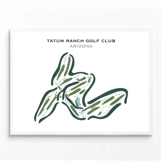 Tatum Ranch Golf Club, Arizona - Printed Golf Courses
