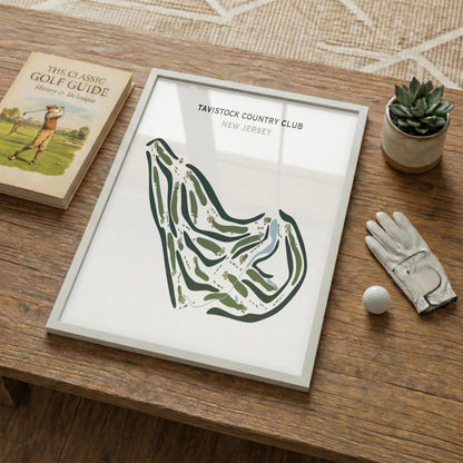 Tavistock Country Club, New Jersey - Printed Golf Courses