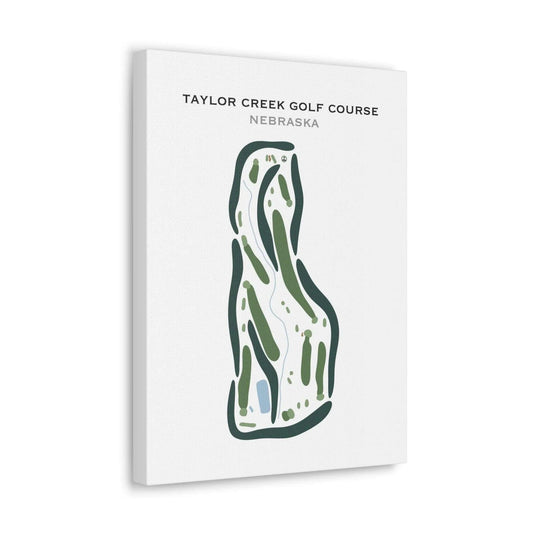 Taylor Creek Golf Course, Nebraska - Printed Golf Course