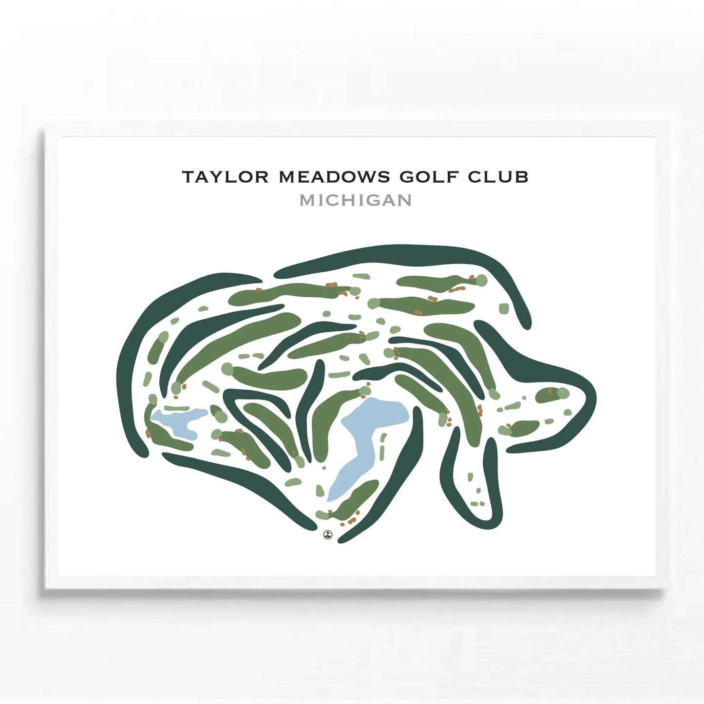 Taylor Meadows Golf Club, Michigan - Printed Golf Courses
