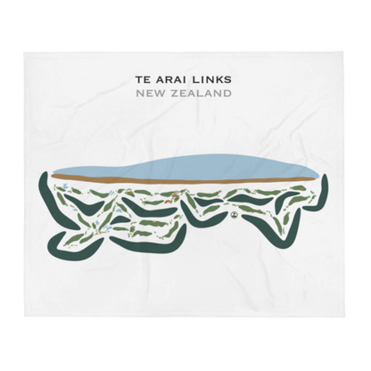Te Arai Links, New Zealand - Printed Golf Courses