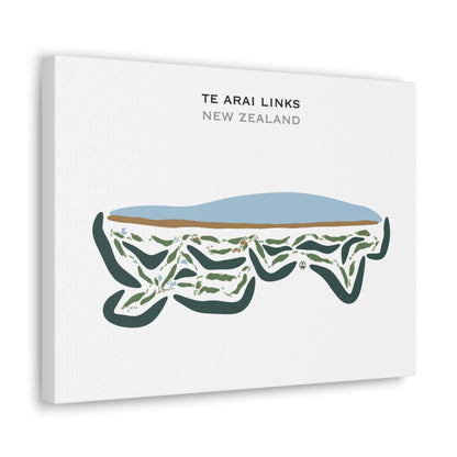 Te Arai Links, New Zealand - Printed Golf Courses