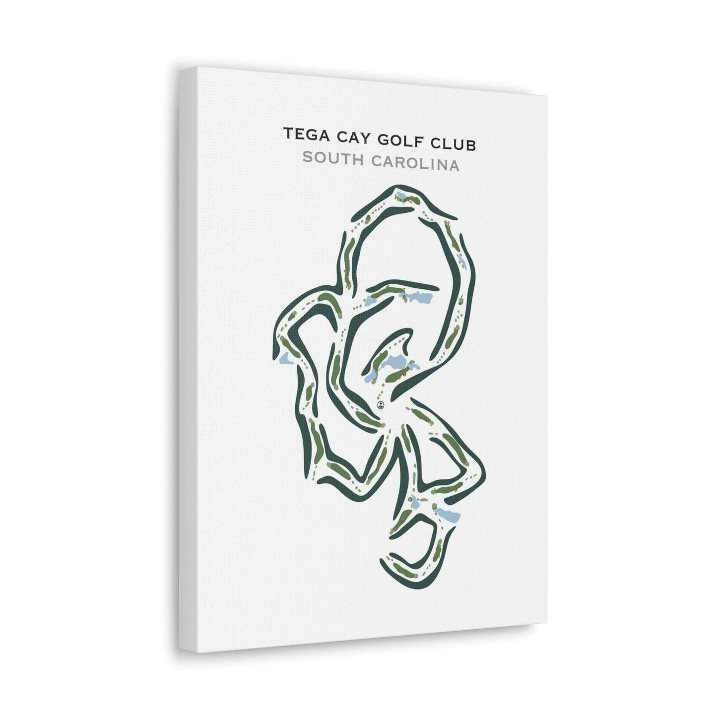 Tega Cay Golf Club, South Carolina - Printed Golf Courses