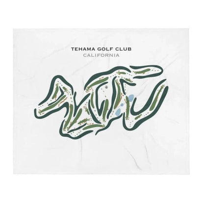 Tehama Golf Club, California - Printed Golf Courses