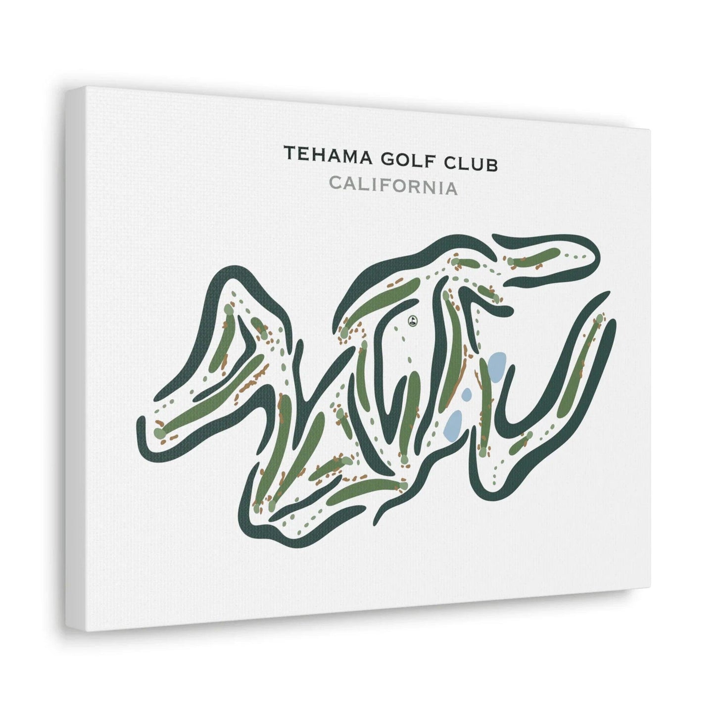 Tehama Golf Club, California - Printed Golf Courses