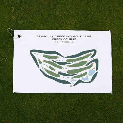 Temecula Creek Inn Golf Club - Creek Course, California - Printed Golf Courses