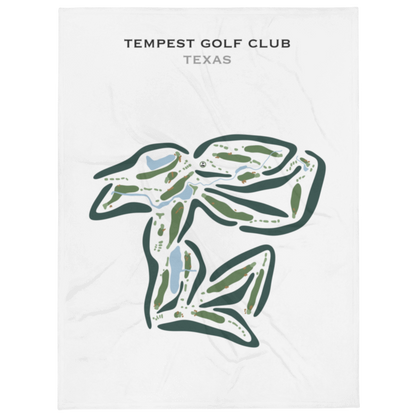 Tempest Golf Club, Texas - Printed Golf Courses