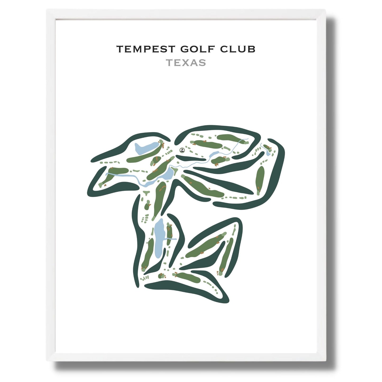Tempest Golf Club, Texas - Printed Golf Courses