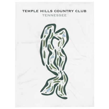 Temple Hills Country Club, Tennessee - Printed Golf Courses