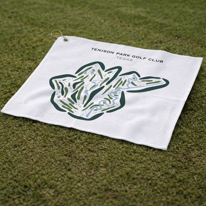 Tenison Park Golf Course, Texas - Printed Golf Courses