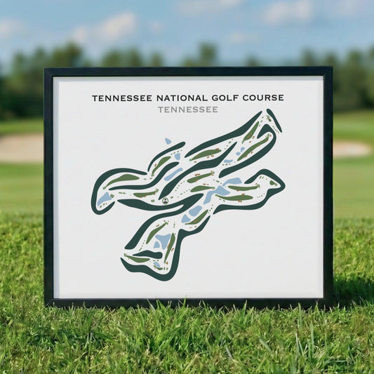 Tennessee National Golf Course, Loudon, Tennessee - Printed Golf Courses