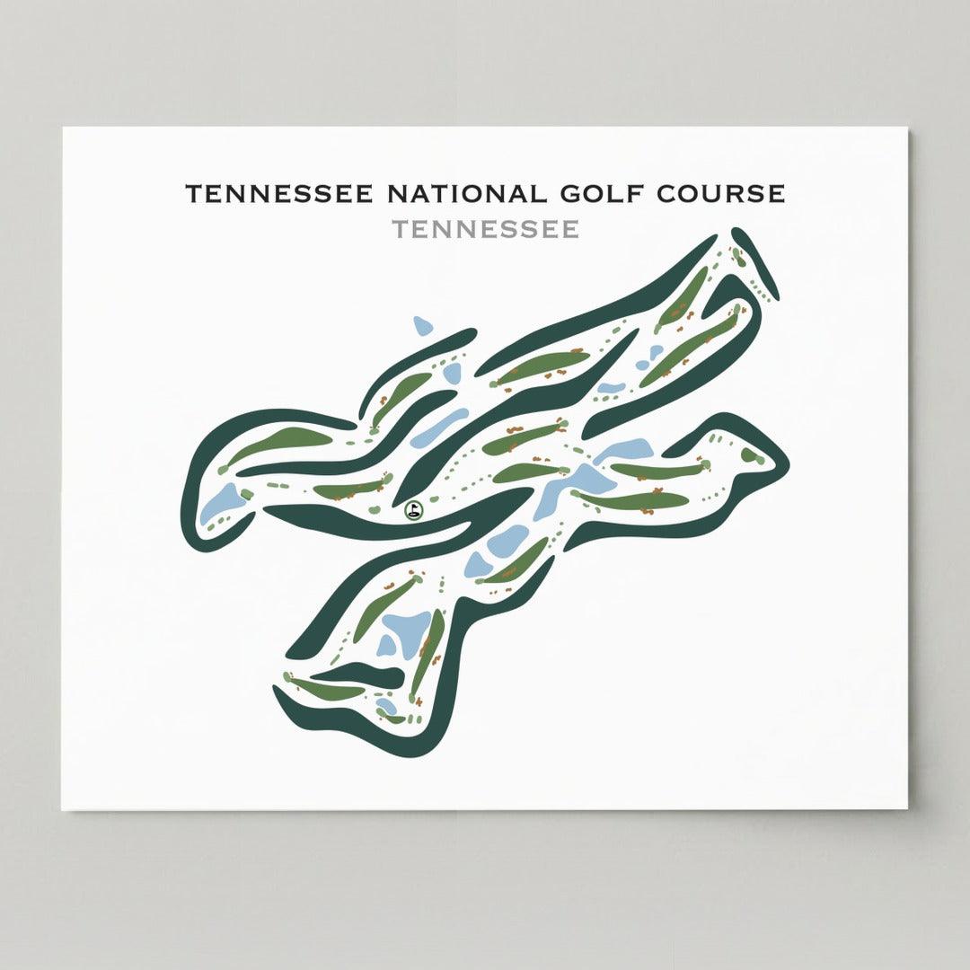 Tennessee National Golf Course, Loudon, Tennessee - Printed Golf Courses