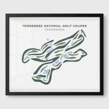 Tennessee National Golf Course, Loudon, Tennessee - Printed Golf Courses