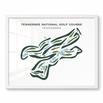 Tennessee National Golf Course, Loudon, Tennessee - Printed Golf Courses