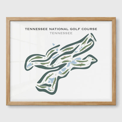 Tennessee National Golf Course, Loudon, Tennessee - Printed Golf Courses