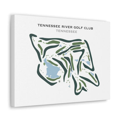 Tennessee River Golf Club, Tennessee - Printed Golf Course