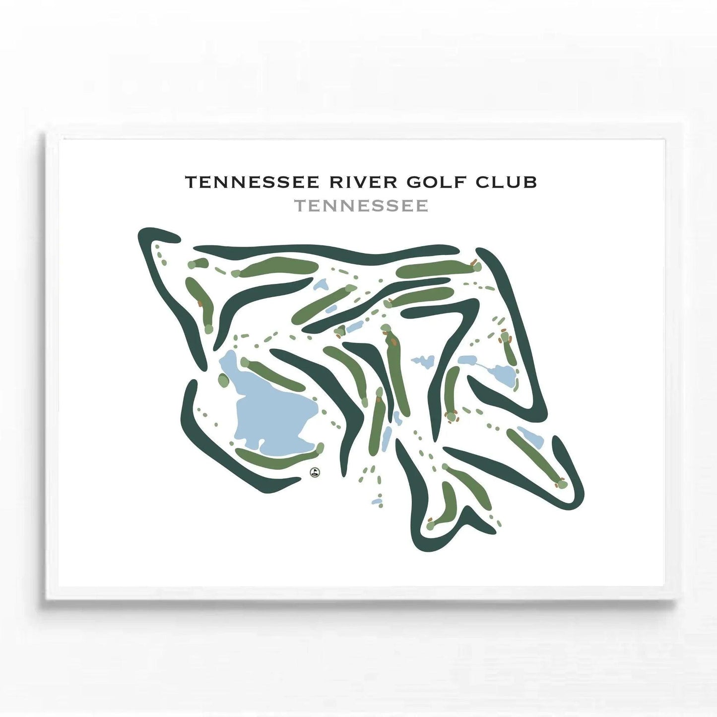 Tennessee River Golf Club, Tennessee - Printed Golf Course