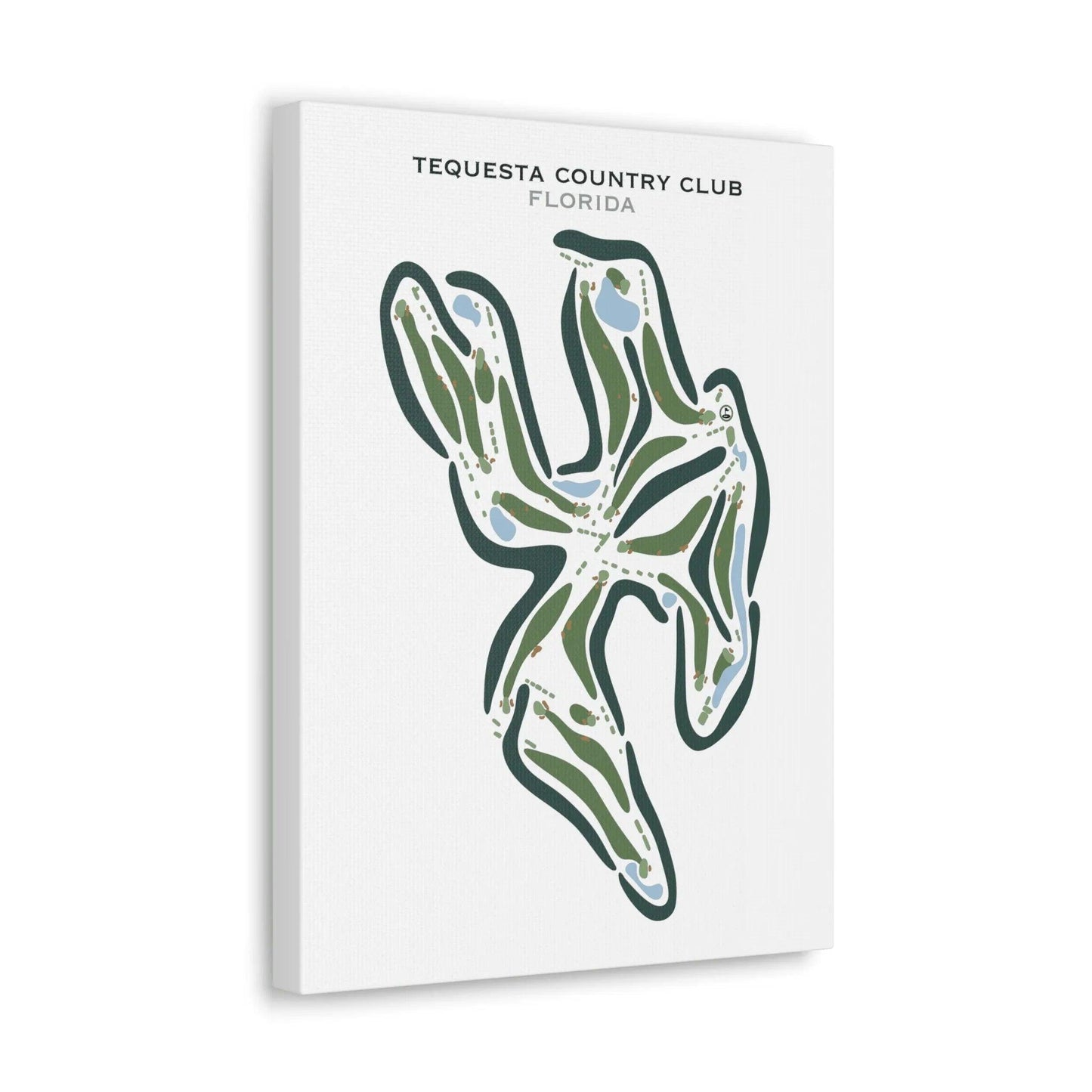 Tequesta Country Club, Florida - Printed Golf Courses