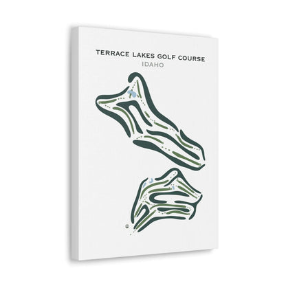 Terrace Lakes Golf Course, Idaho - Printed Golf Courses