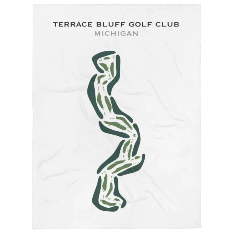 Terrace Bluff Golf Club, Michigan - Printed Golf Course