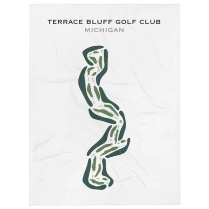 Terrace Bluff Golf Club, Michigan - Printed Golf Course
