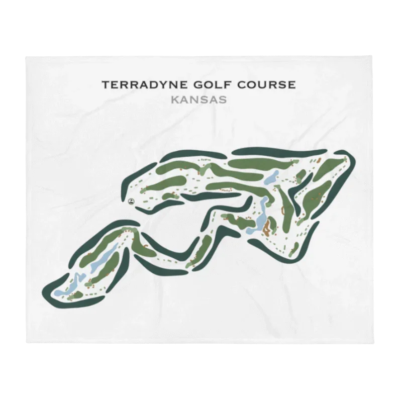 Terradyne Golf Course, Kansas - Printed Golf Course