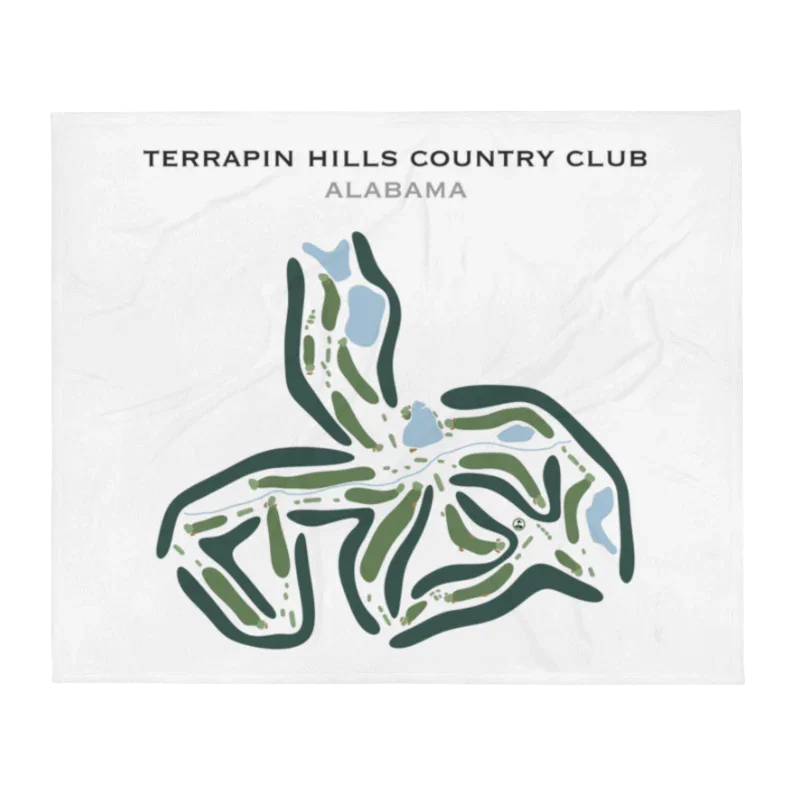 Terrapin Hills Country Club, Alabama - Printed Golf Courses