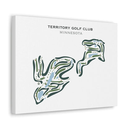 Territory Golf Club, Minnesota - Printed Golf Courses