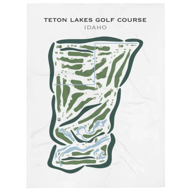 Teton Lakes, Idaho - Printed Golf Courses